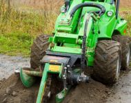 Avant trench digging